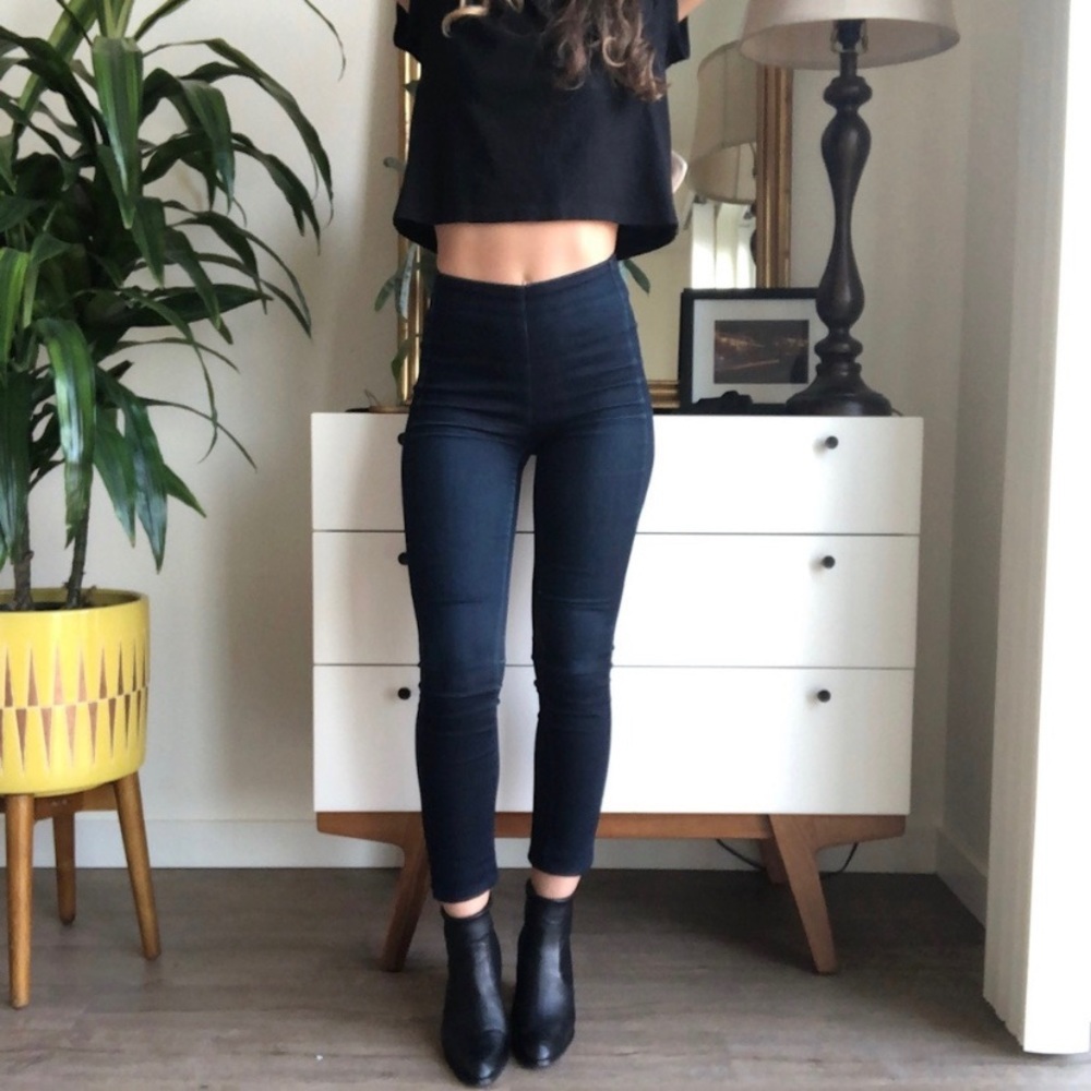 REVOLVE Rag & Bone Georgie Indigo Skinny Jean Pant